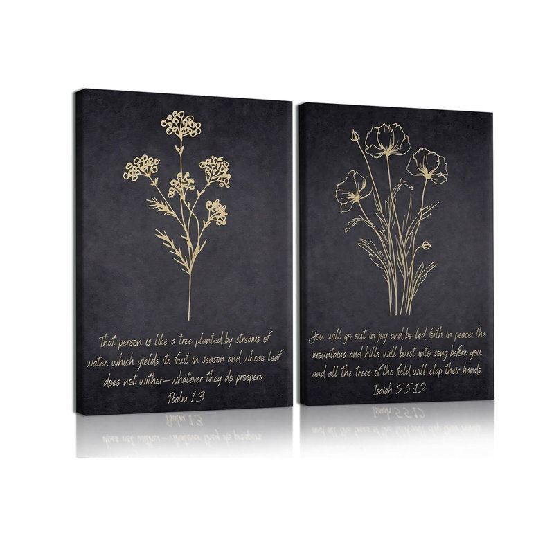 2 Piece Wrapped Canvas Print