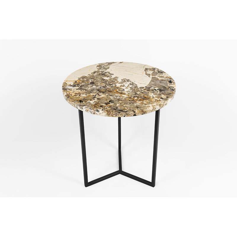 Ahupendra Frame End Table, Black
