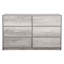 Commode 6 tiroirs avec grands tiroirs en tissu-718789442