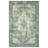 Washable Oriental  Area Rugs Non slip Green Rugs-1638924344