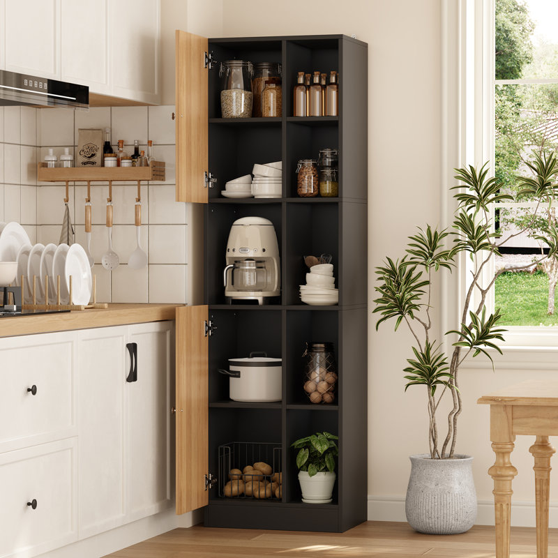 170cm Kitchen Pantry, Natural