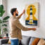 Lighthouse at Sunrise Coastal - Wrapped Canvas-664524603-664524601