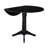 Extendable Round Solid Wood Dining Table-87227694