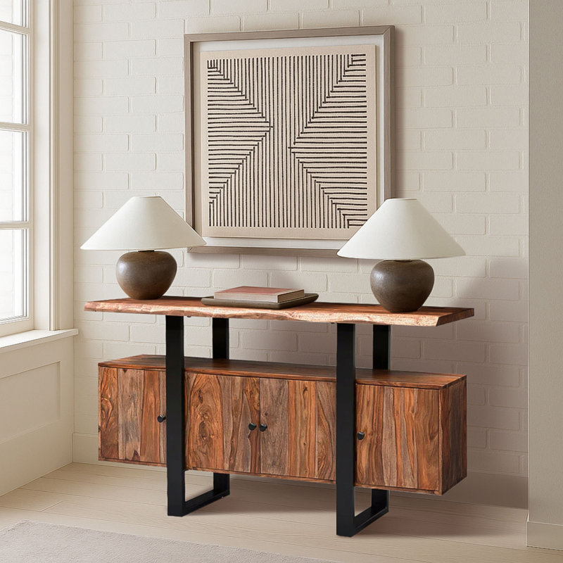 Menomonie Wood Four Door Sideboard