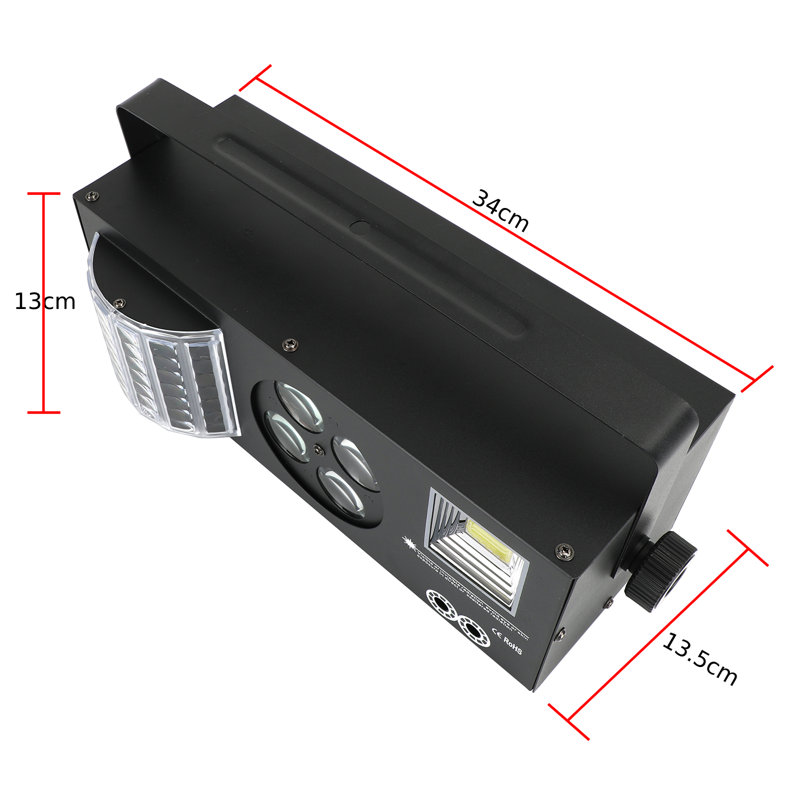 4In1 LED Pattern Strobe Lights