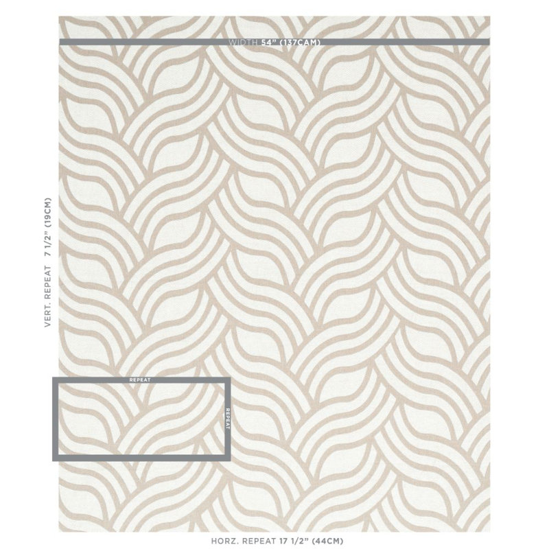 Tissu Sangomar, Marron