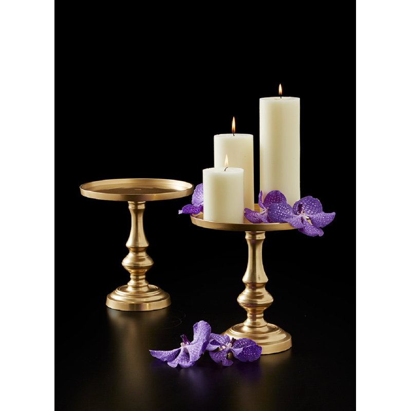 10.5'' H Metal Fireplace Dish