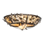 50" Wide Oak Branch Chandel-Air
