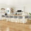 Tabouret de comptoir avec structure en métal 25,6 po Kristyn-671595765