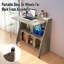 Bureau à roulettes pliable-616929243