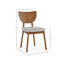 Tibbie 45cm H Upholstered Side Chair in Brown