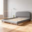Lit plateforme en tissu d'ameublement Teddy-1642152710-1642152705