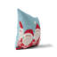 Coussin décoratif père Noël et flocons de neige-120641937-120641939