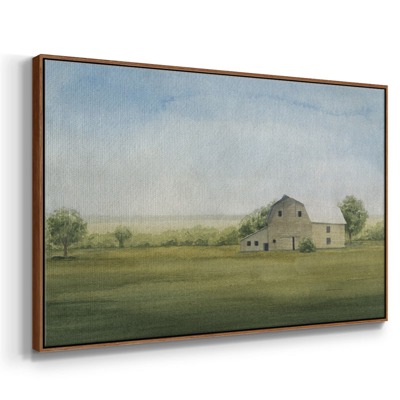 «Grove Farm I», reproduction d'art sur toile, H 17 po x l 25 po x P 2 po, Noyer