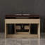 Meuble-lavabo flottant moderne avec lavabo encastré en céramique Modern-506601588