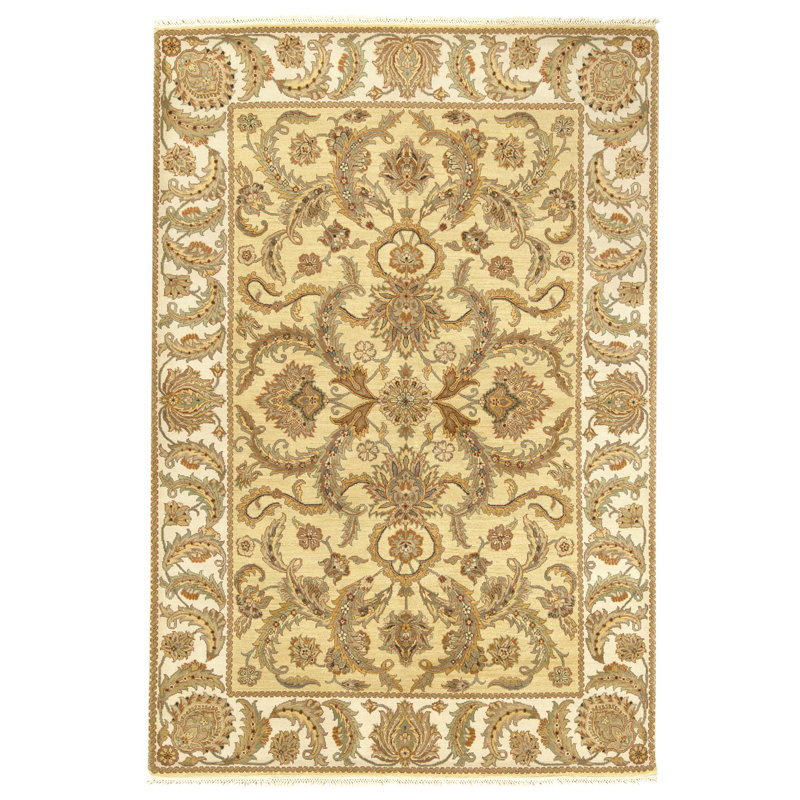 Handmade Wool Oriental Area Rug