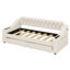 Lit de jour rembourré avec accoudoirs de rangement et port USB-928906359
