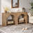 Set Of 2 Farmhouse End Table With Storage Shelf