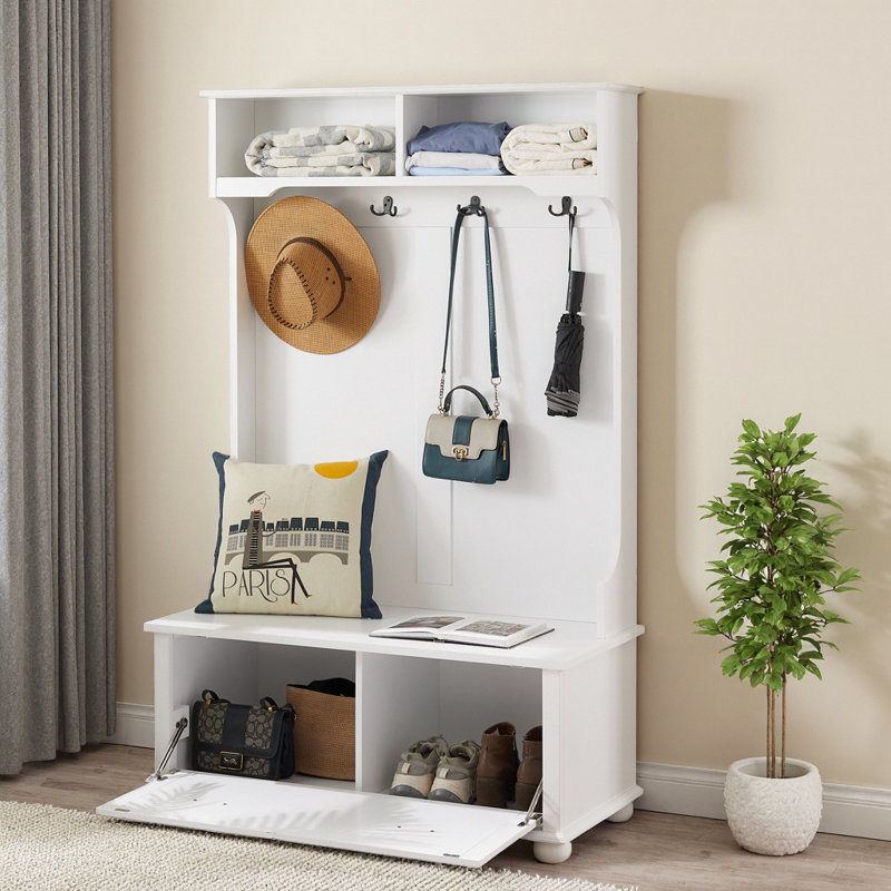 Arbre d'entrée 40 po Classic Coastal, Blanc