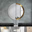 Huldar Glass Flat Wall Mirror