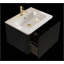 Meuble-lavabo flottant rayé en chêne noir brossé 24 po avec lavabo en céramique blanche, design moderne pour des salles de bain élégantes-1374244669-1374244666