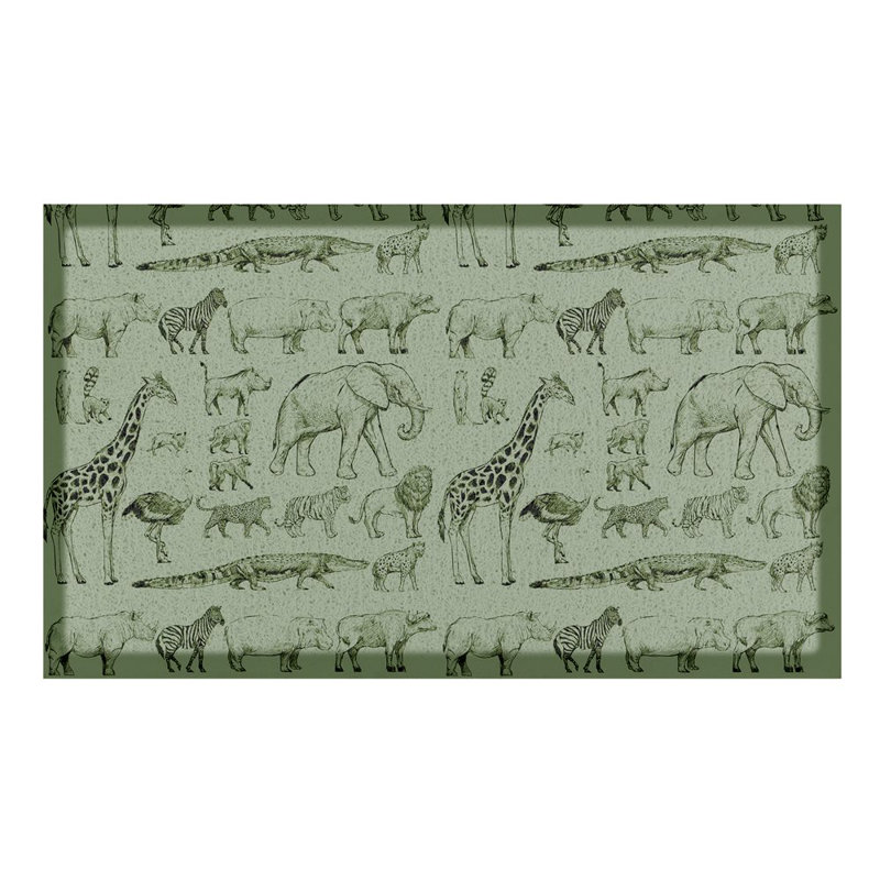 Non-Slip Animal Print Indoor & Outdoor Doormat