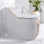 Toilette allongée monopièce à double chasse (siège inclus)-86510006