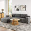 Couches rembourrées modernes avec siège profond et confortable