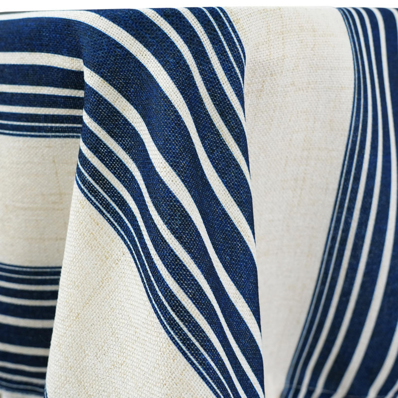 Nappe Cimdins, 84 po x 54 po, Bleu foncé