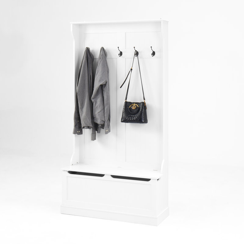 Banc de vestibule avec portemanteau