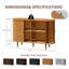Buffet 47 "avec portes coulissantes, tablettes réglables et armoire de rangement pour la cuisine, la salle à manger-2015176100-2016593120