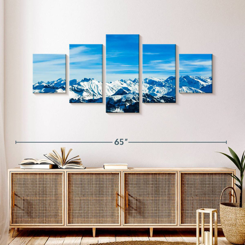 Horizon des Alpes, H 24 po x l 55 po