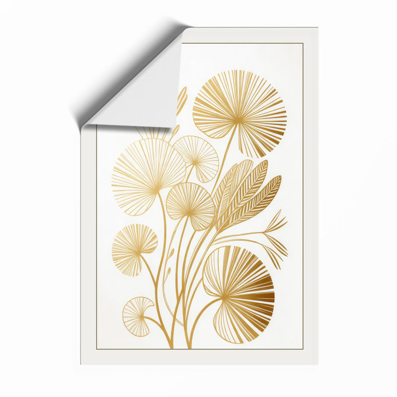 Pressed Study Botanical - Framed Print, Unframed, A4 - 29.7 x 21.0 cm