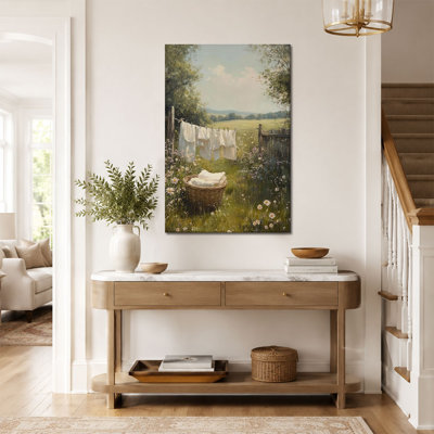 Impression sur toile campagne