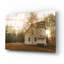 «Little White Church» par Lori Deiter, art mural en verre acrylique-704555972