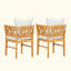 Ensemble de chaises de coin Farmhouse