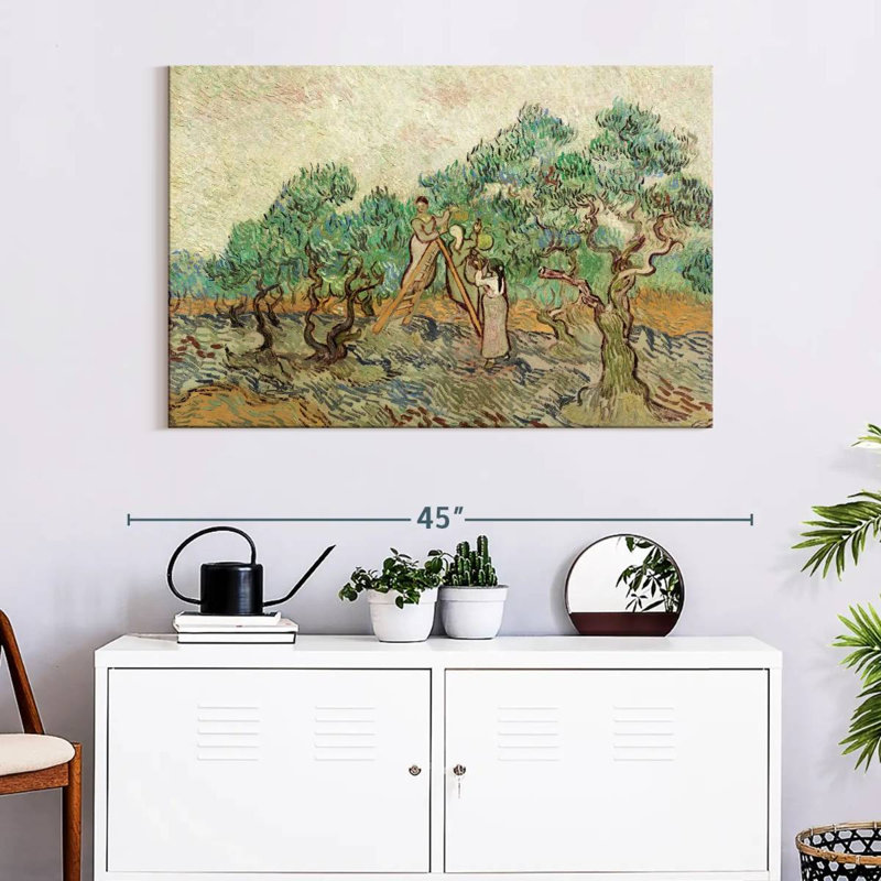 Senne The Olive Orchard, 26" H x 39" W