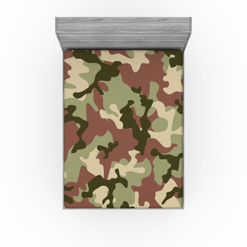 Ensemble de 2 draps-housses Ambesonne, Ensemble de draps pour taille de lit double