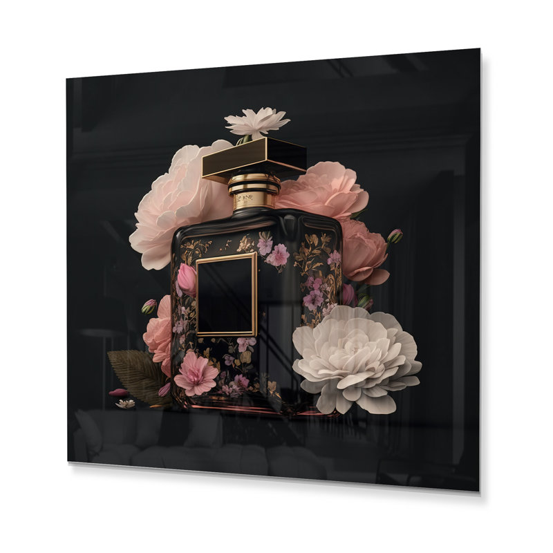 - Décoration murale en métal Fashion Perfume, H 36 po x l 36 po x P 1 po