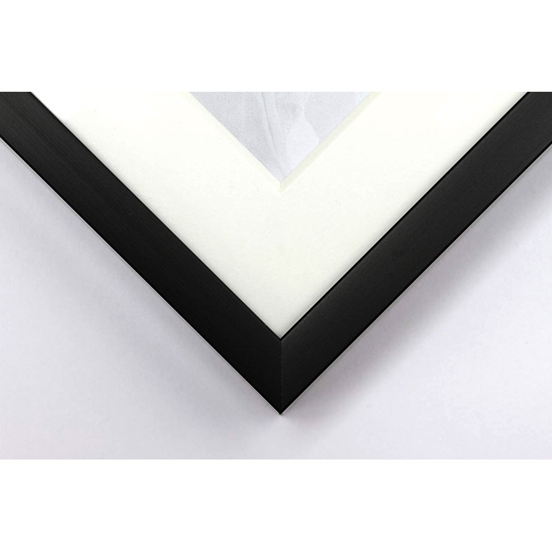 Walnut Wood Beveled Picture Frame, 8" x 10"