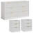 3-Piece 7-Drawer Dresser & 3-Drawer Nightstand Set-2127939049