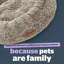 Silentnight Calming Plush Donut Pet Bed-55843482-93676160