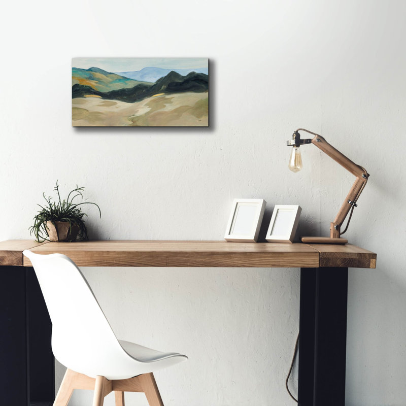 Toile épique «Layers Of Range» par Julia Purinton, 24 po x 12 po, H 12 po x l 24 po x P 0,75 po