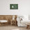 Toile flottante jamais encadrée «Never Camp Alone» par Dog Is Good