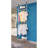 Telescopic Wardrobe System with Rods and Shelf Aluminium