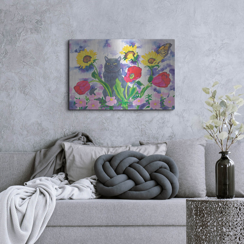 "Bleu russe" par Carissa Luminess, H 24 po x l 36 po