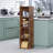 Wooden Bookshelf, Cube Storage Shelf, Floor Organizer for Bedroom, Living Room-913667877-913667899