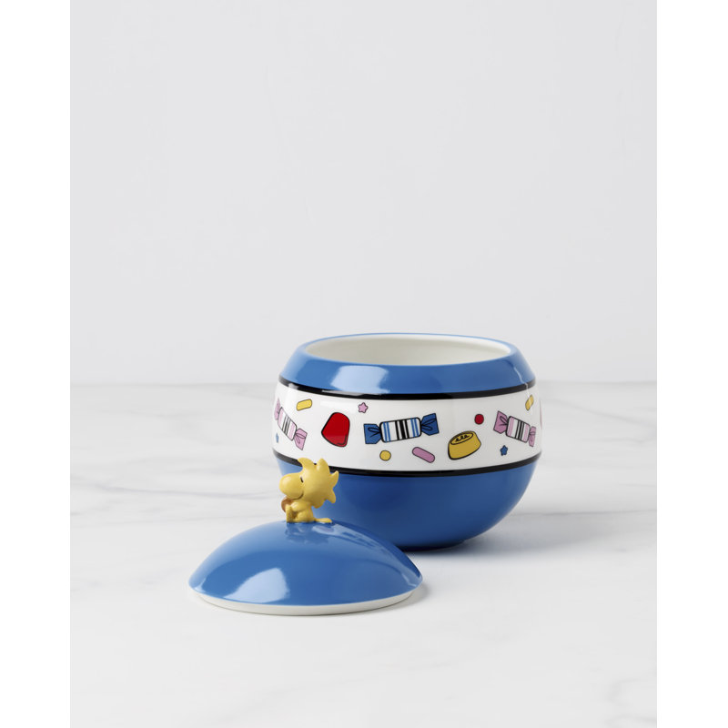 Lenox Chef Snoopy Covered Candy Dish