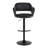 Lake Adjustable Bar Stools with Rounded T Footrest