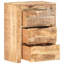 Buffet en bois de manguier brut 23,2 po x 13 po x 29,5 po Soperton
